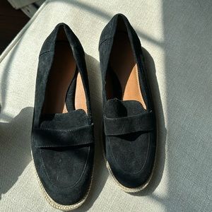 Caslon Gentle used , Black loafer Wiman Sz 8 / Suede